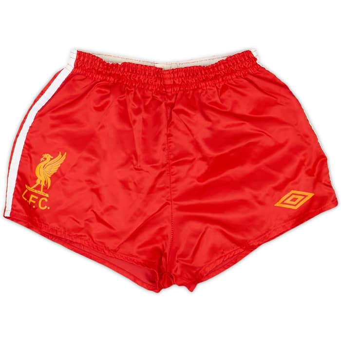 1982-85 Liverpool Home Shirt & Shorts - 7/10 - (L.Boys)