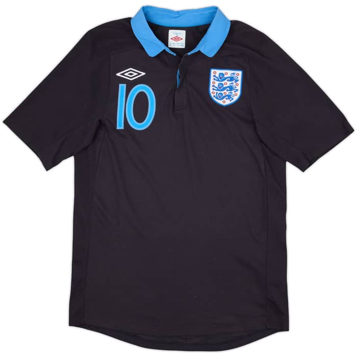 2011-12 England Away Shirt Rooney #10 - 9/10 - (M)