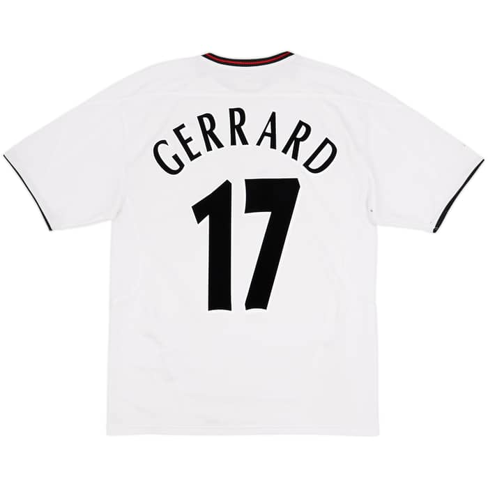 2003-04 Liverpool Away Shirt Gerrard #17 - 5/10 - (M)