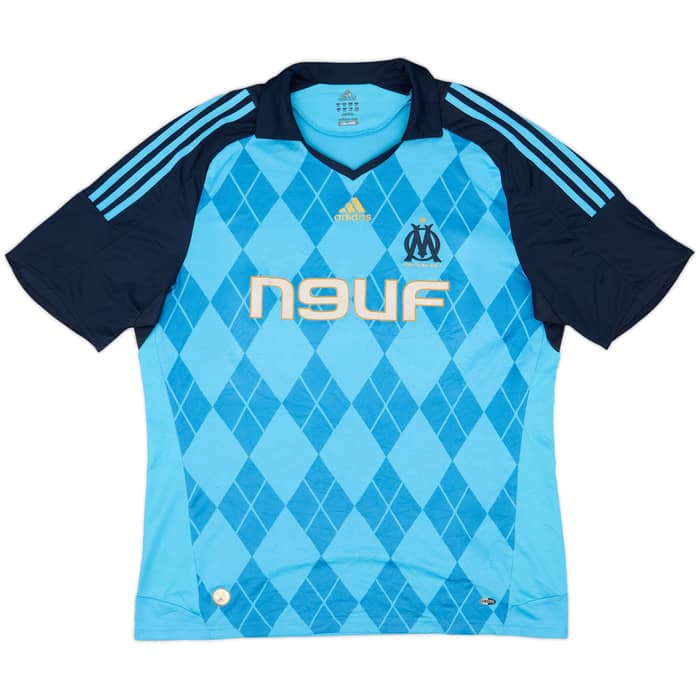 Camiseta de visitante del Olympique Marseille 2008-09 Ben Arfa #20 - 8/10 - (XXL)