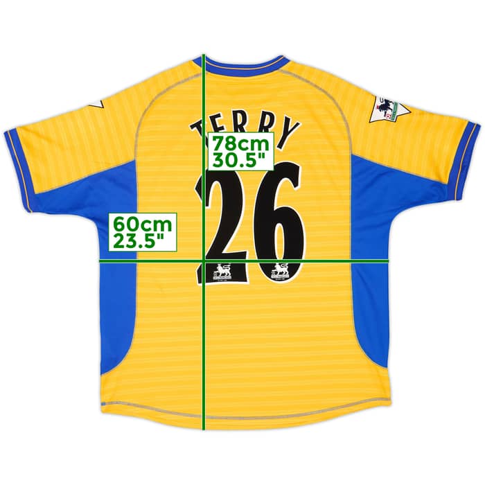 2000-01 Chelsea Camiseta Visitante Terry #26 - 8/10 - (XL)