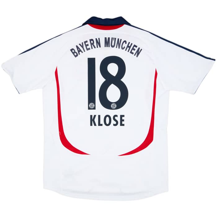2006-07 Bayern Munich Away Shirt Klose #18 - 7/10 - (L)