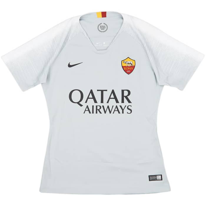 2018-19 Roma Away Shirt - 10/10 - (Women's S)