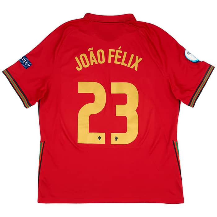 2020-21 Portugal Home Shirt Joao Felix #23 - 8/10 - (XL)