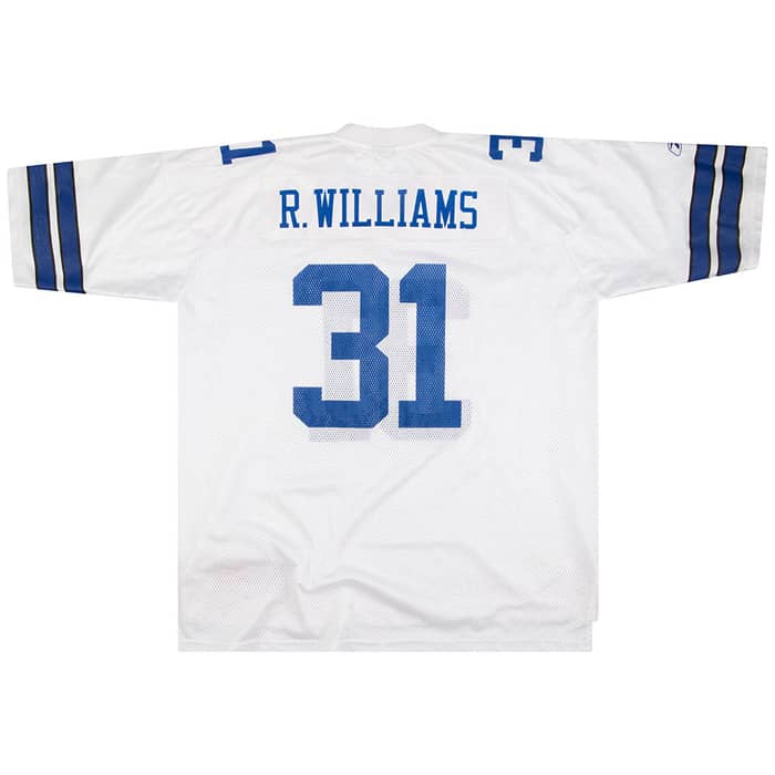 2002-04 Dallas Cowboys R. Williams #31 Reebok On Field Jersey (Away) XXL