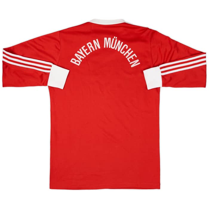1983-84 Bayern Munich Home L/S Shirt - 5/10 - (L)