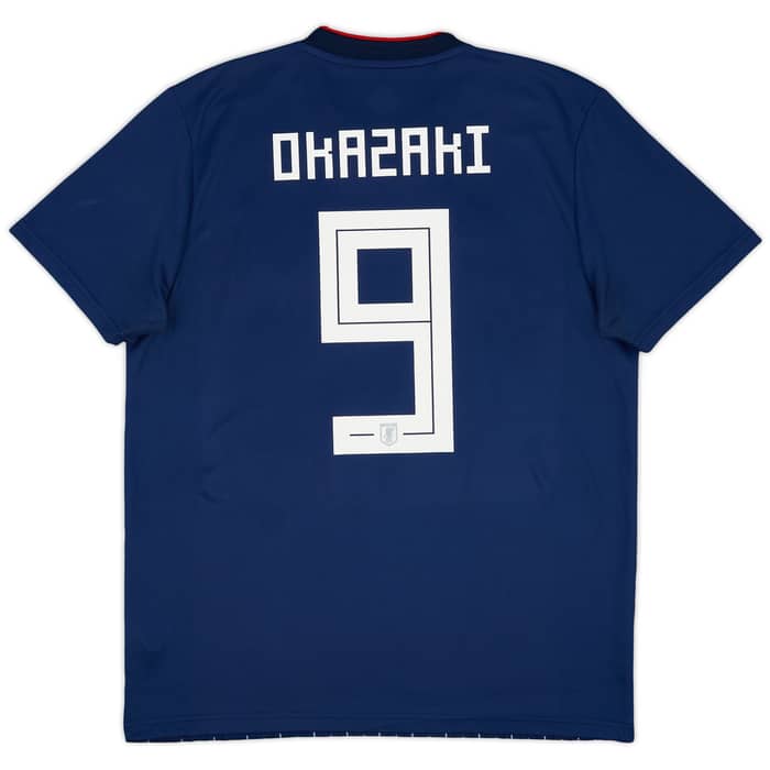 2018-19 Japan Home Shirt Okazaki #9 - 8/10 - (L)
