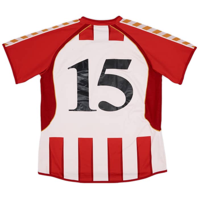 2008-09 Aalborg Home Shirt #15 - 5/10 - (XL)