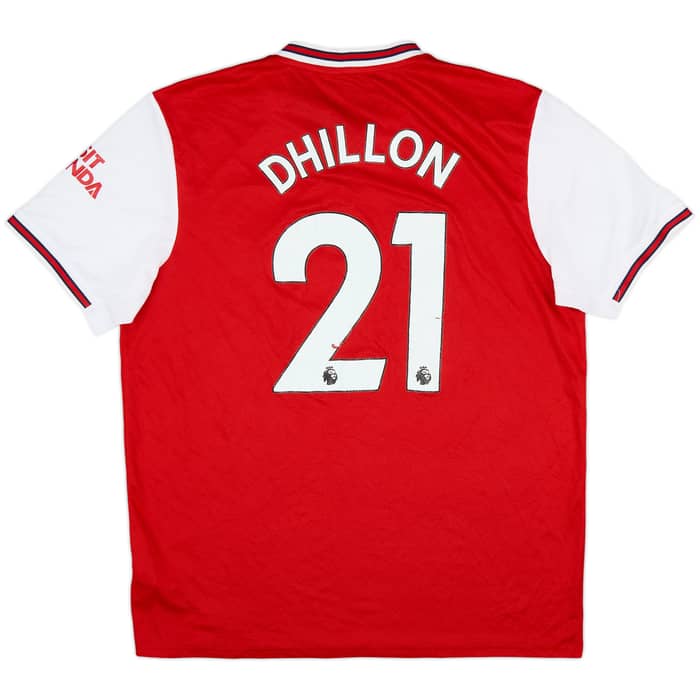 2019-20 Arsenal Home Shirt Dhillon #21 - 5/10 - (XL)