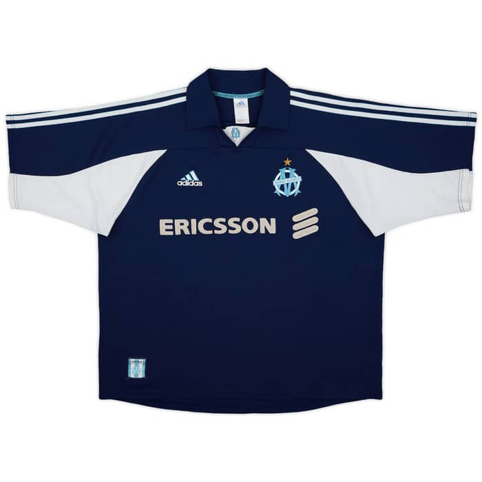 1999-00 Olympique Marseille Away Shirt Pires #7 - 6/10 - (XL)