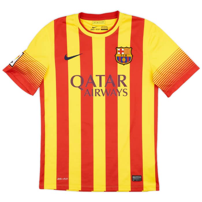 2013-15 Barcelona Away Shirt Messi #10 - 9/10 - (S)