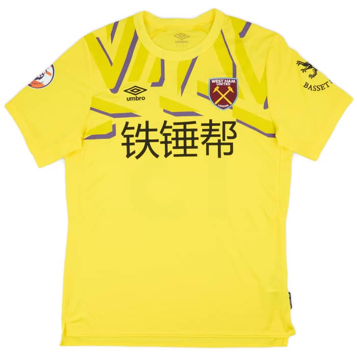 2019-20 West Ham Match Issue GK Shirt Roberto #13