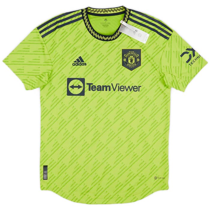 2022-23 Manchester United Authentic Third Shirt Van De Beek #34 (M)