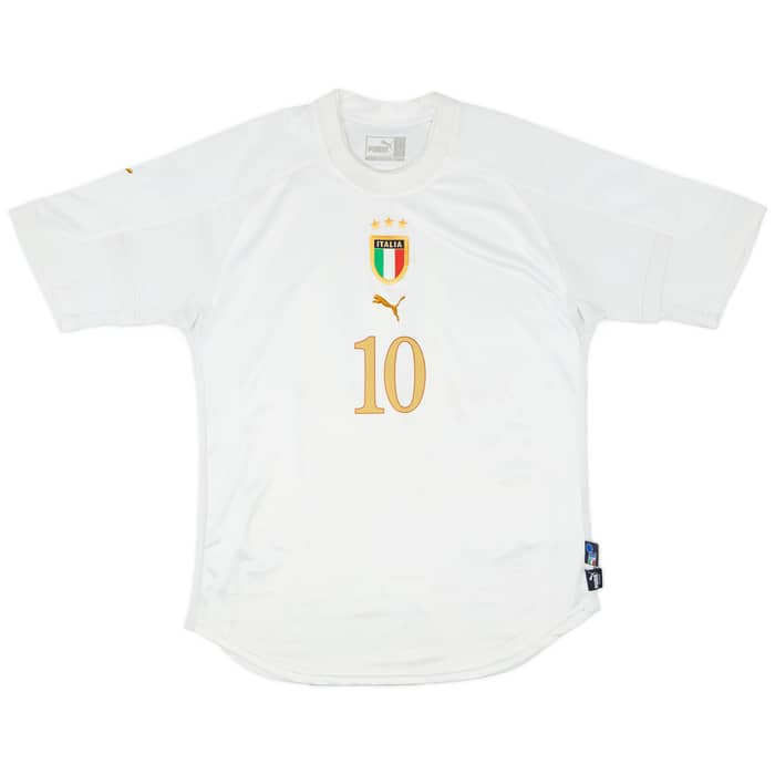 2004-06 Italy Away Shirt Totti #10 - 6/10 - (L)