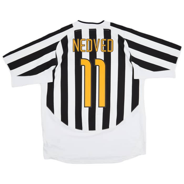 2003-04 Juventus Home Shirt Nedved #11 - 6/10 - (XL)