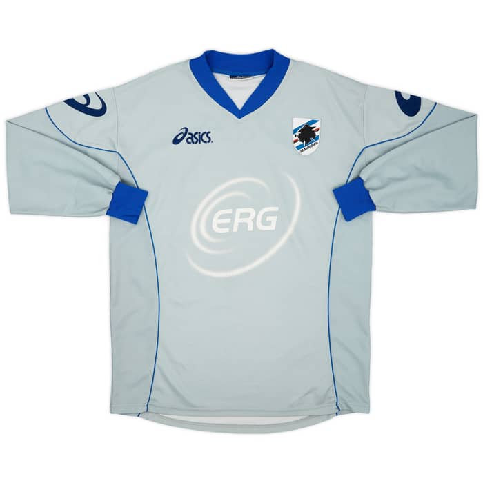 2003-04 Sampdoria Asics Training L/S Top - 6/10 - (XL)