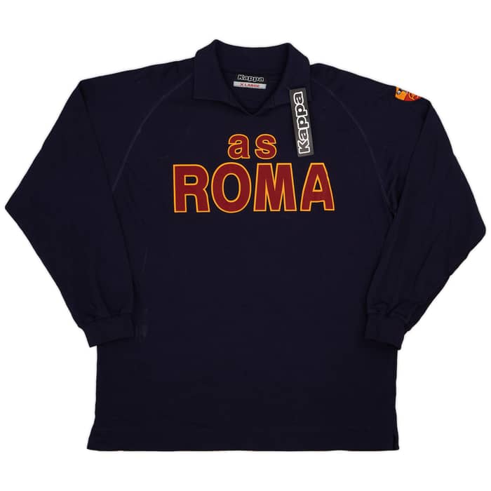 2003-04 Roma Kappa Polo L/S Shirt (XL)