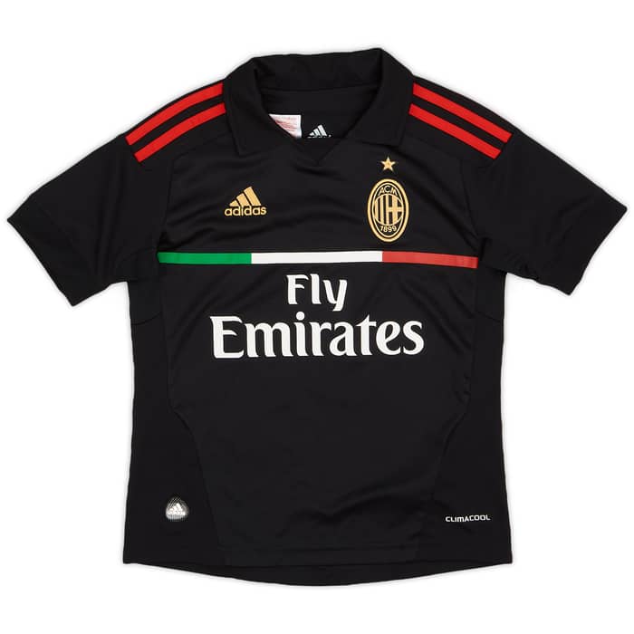 2011-12 AC Milan Third Shirt Suso #8 - 9/10 - (S.Boys)