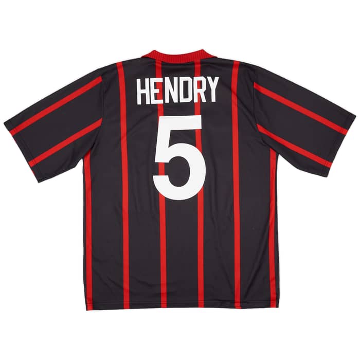 1994-95 Blackburn Away Shirt Hendry #5 - 8/10 - (XL)