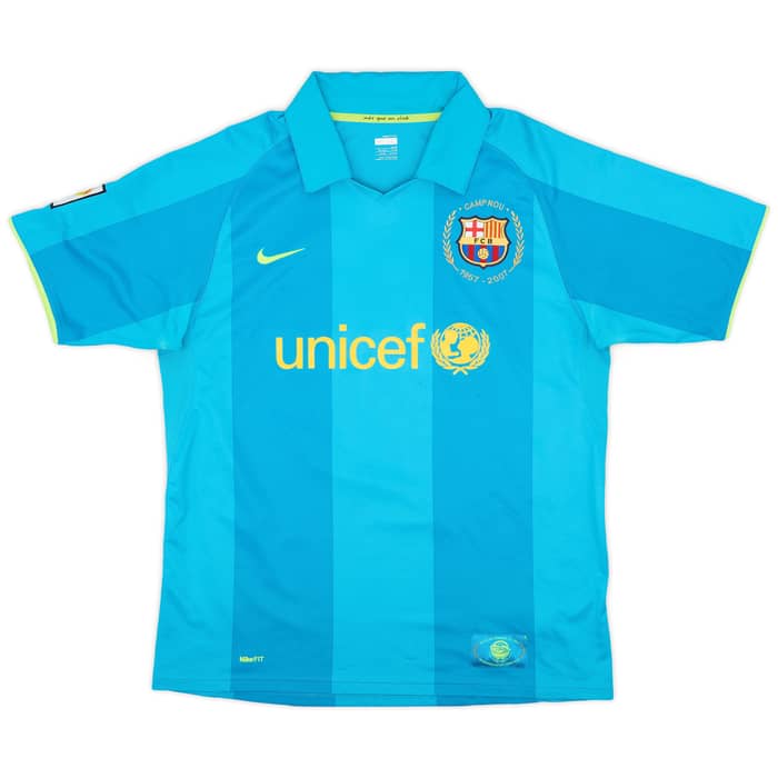2007-09 Barcelona Away Shirt Messi #19 - 6/10 - (L)