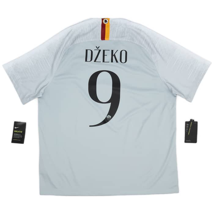 2018-19 Roma Away Shirt Dzeko #9 (XL)