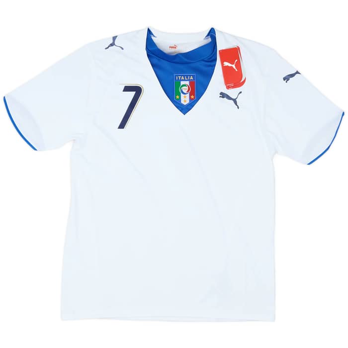 2006 Italy Away Shirt Del Piero #7 (M)