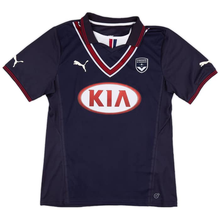 2013-14 Bordeaux Match Issue Home Shirt #11 (Bellion)