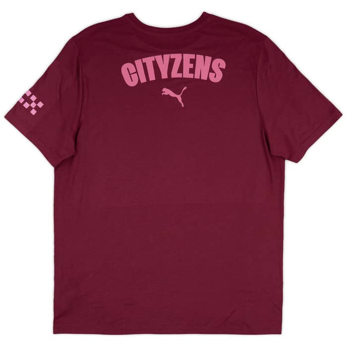 2024-25 Manchestre City Player Issue Training Tee - As New - (L)