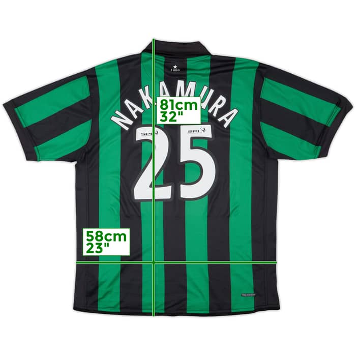 2006-08 Celtic Away Shirt Nakamura #25 - 5/10 - (XL)