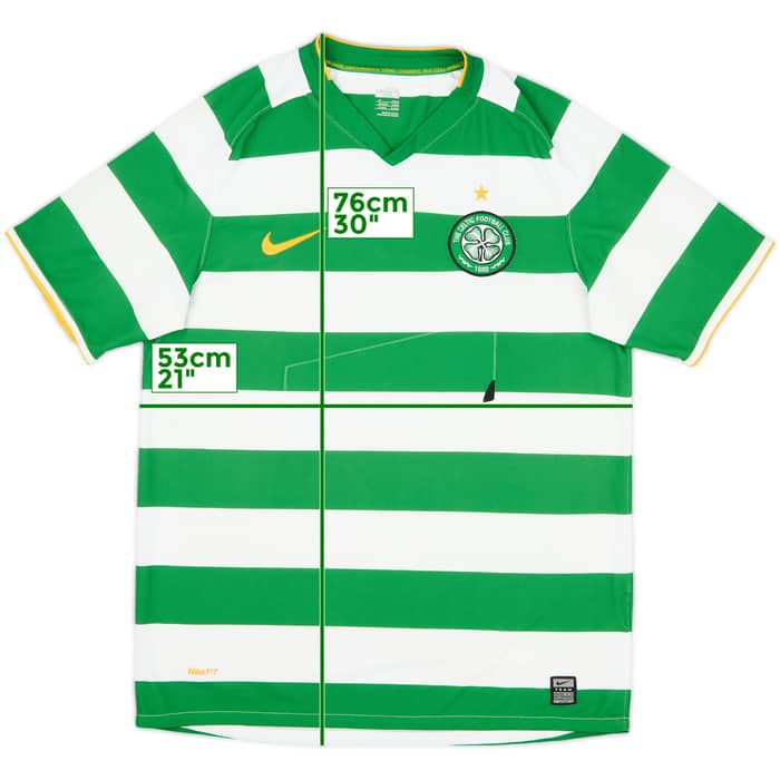 2008-10 Celtic Home Shirt - 3/10 - (M)