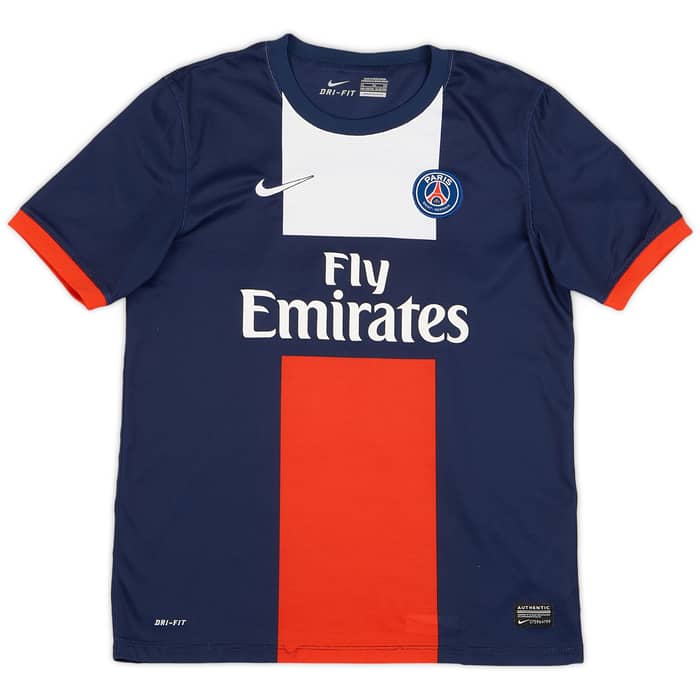 2013-14 Paris Saint-Germain Home Shirt Lucas #29 - 5/10 - (XL.Boys)