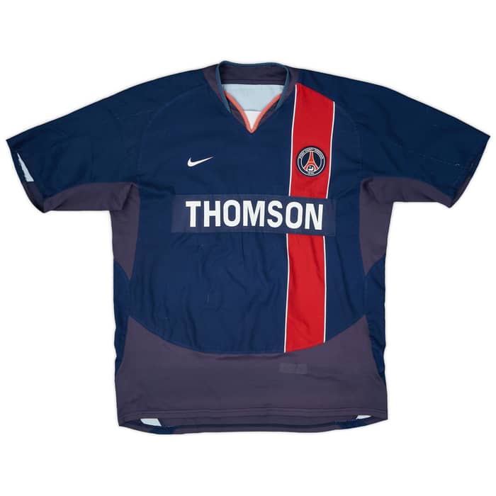 2003-04 Paris Saint-Germain Home Shirt Pauleta #9 - 5/10 - (L)
