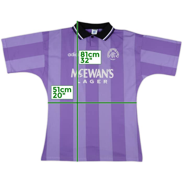 1994-95 Rangers European Shirt - 9/10 - (M/L)