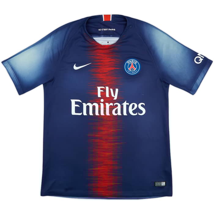 2018-19 Paris Saint-Germain Home Shirt - 3/10 - (M)