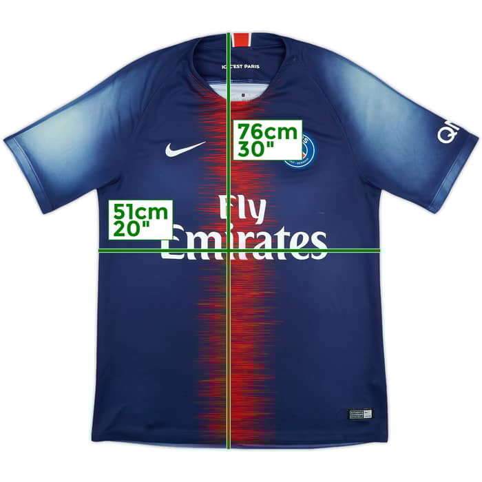 2018-19 Paris Saint-Germain Home Shirt - 3/10 - (M)