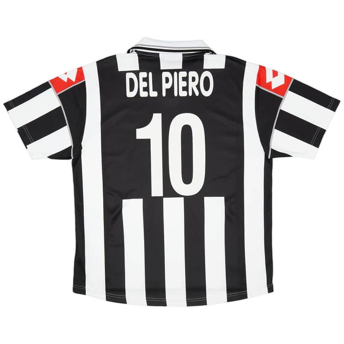 2000-01 Juventus Home Shirt Del Piero #10 - 8/10 - (XL)