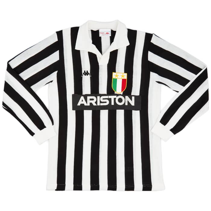1982-83 Juventus Home L/S Shirt #8 - 9/10 - (S)