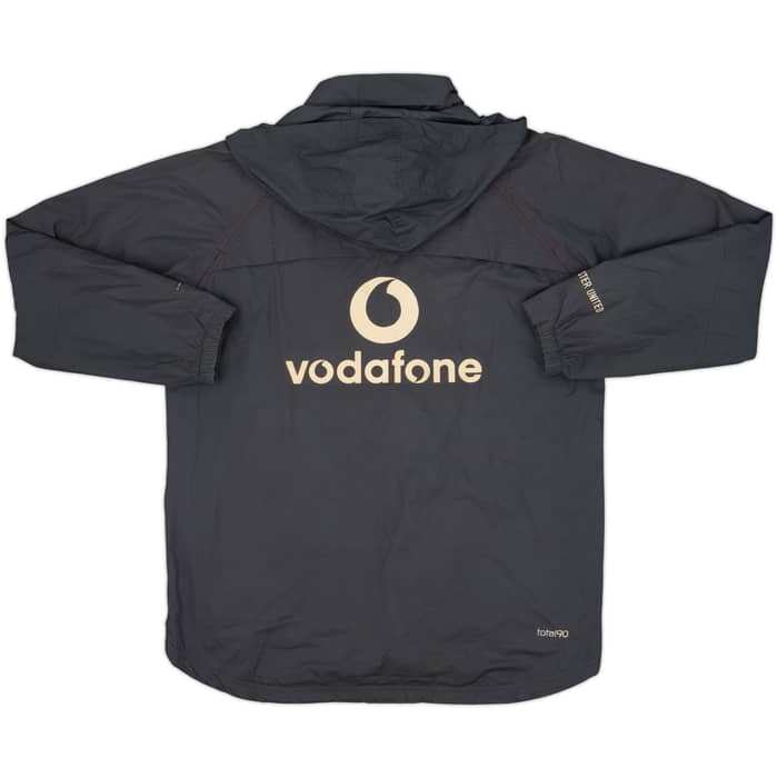 2004-05 Manchester United Nike Hooded Rain Jacket - 7/10 - (M)