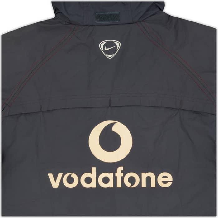 2004-05 Manchester United Nike Hooded Rain Jacket - 7/10 - (M)