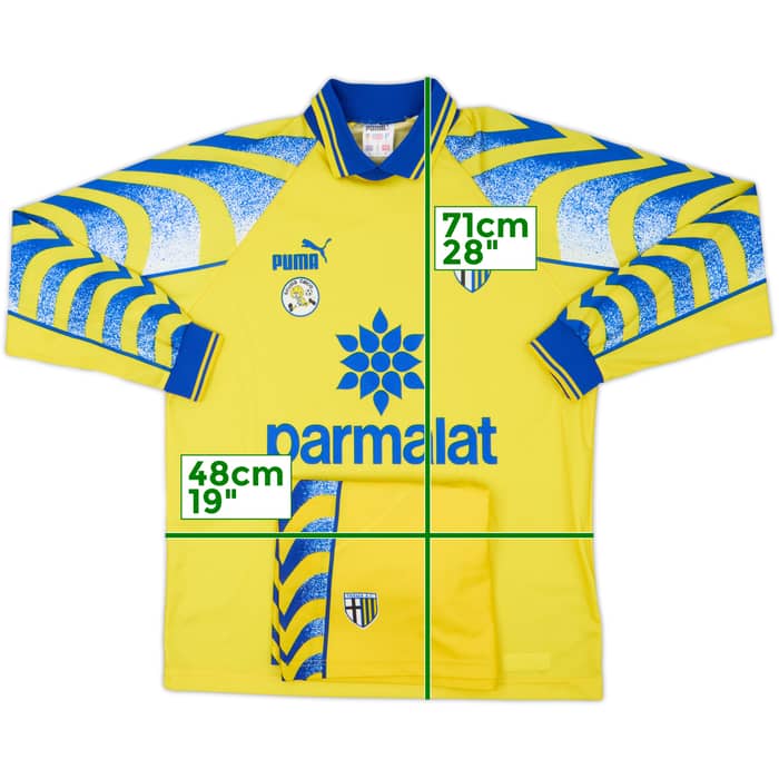 1995-96 Parma Scuola Calcio Third L/S Shirt & Shorts - 9/10 - (S)