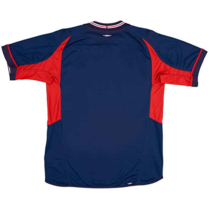 2002-04 England Away Shirt Scholes #8 - 6/10 - (M)