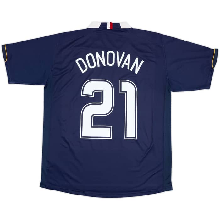 2006-07 USA Away Shirt Donovan #21 - 8/10 - (L)