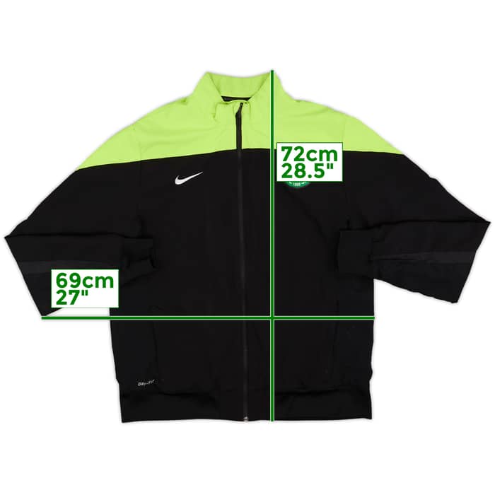 2013-14 Celtic Nike Track Jacket - 8/10 - (L)