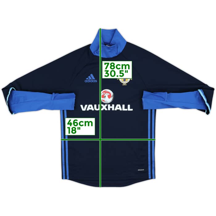 2016-17 Northern Ireland adidas Training Top - 7/10 - (S)