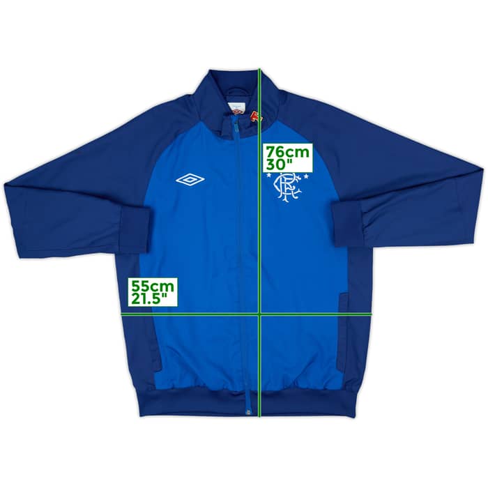 2010-12 Rangers Umbro Track Jacket - 8/10 - (L)