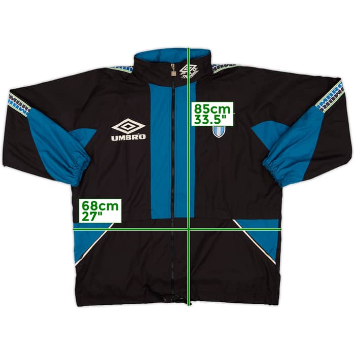 1994-95 Lazio Umbro Hooded Rain Jacket - 8/10 - (L)