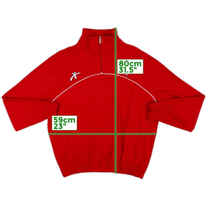 2001-02 Perugia Galex 1/4 Zip Training Top - 8/10 - (XL)