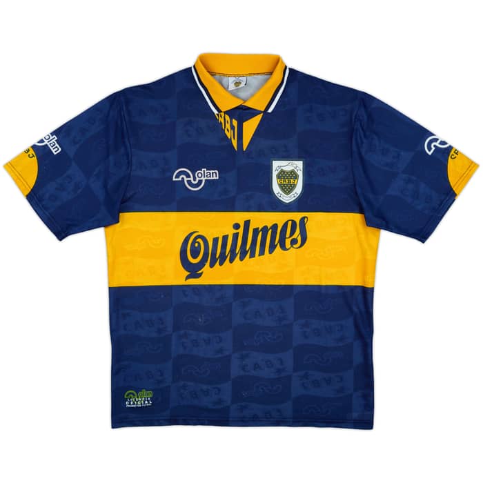 1995-97 Boca Juniors Home Shirt - 5/10 - (L)