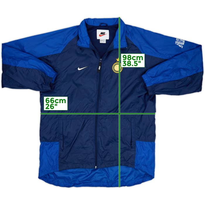 1998-99 Inter Milan Nike Track Jacket - 6/10 - (XL)