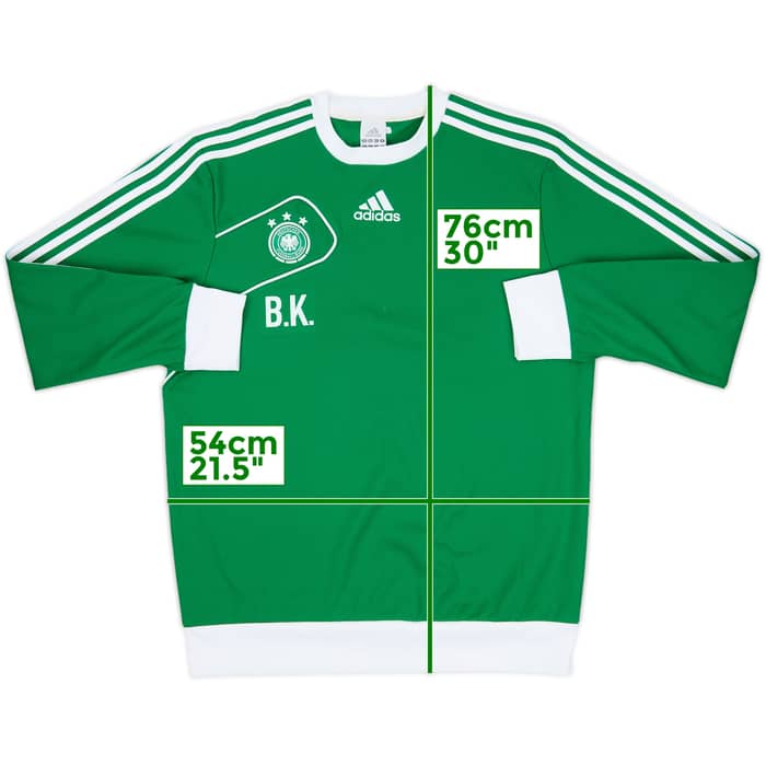 2011-12 Germany Staff Issue adidas Drill Top B.K. - 8/10 - (L)